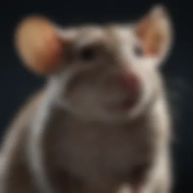 Understanding Rat Biology: Anatomy Overview Detailed illustration of rat anatomy showcasing biology features