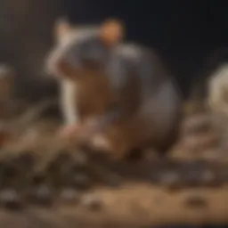 An array of rat scarers on display, showcasing various types.