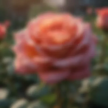 Integrated Pest Management Strategies A diagram illustrating integrated pest management strategies for roses.