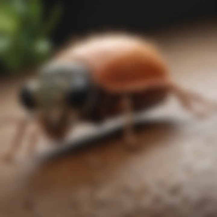 A detailed view of eco-friendly pest control products used by Terminix.