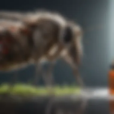 A Mosquito Squad technician applying treatment