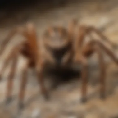 Natural Predators of Wolf Spiders Illustration of natural predators of wolf spiders