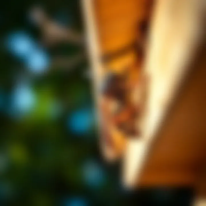 Identifying Wasp Infestation Signs Signs of wasp infestation around soffit areas